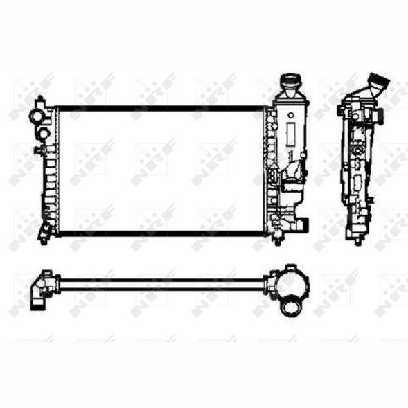 NRF NRF50434 Engine Radiator