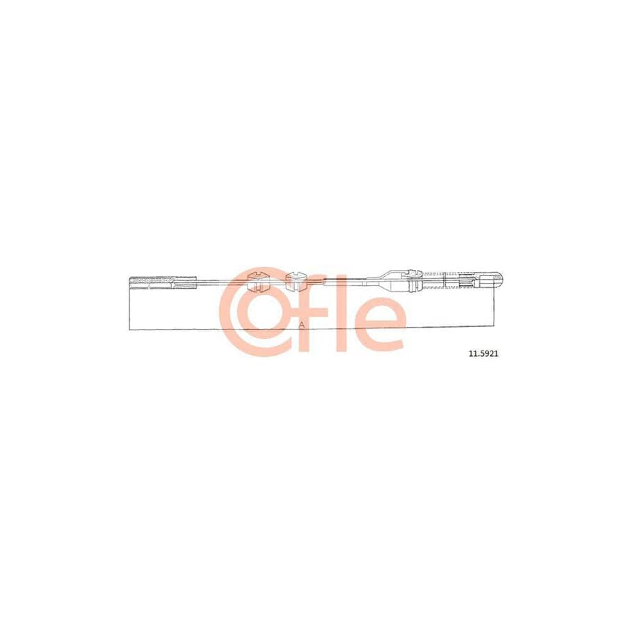 Cofle 92.11.5921 Hand Brake Cable