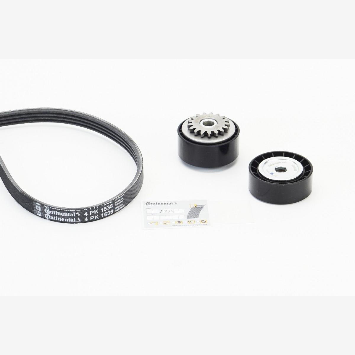 CONTITECH 4PK1538K1 V-Ribbed Belt Set