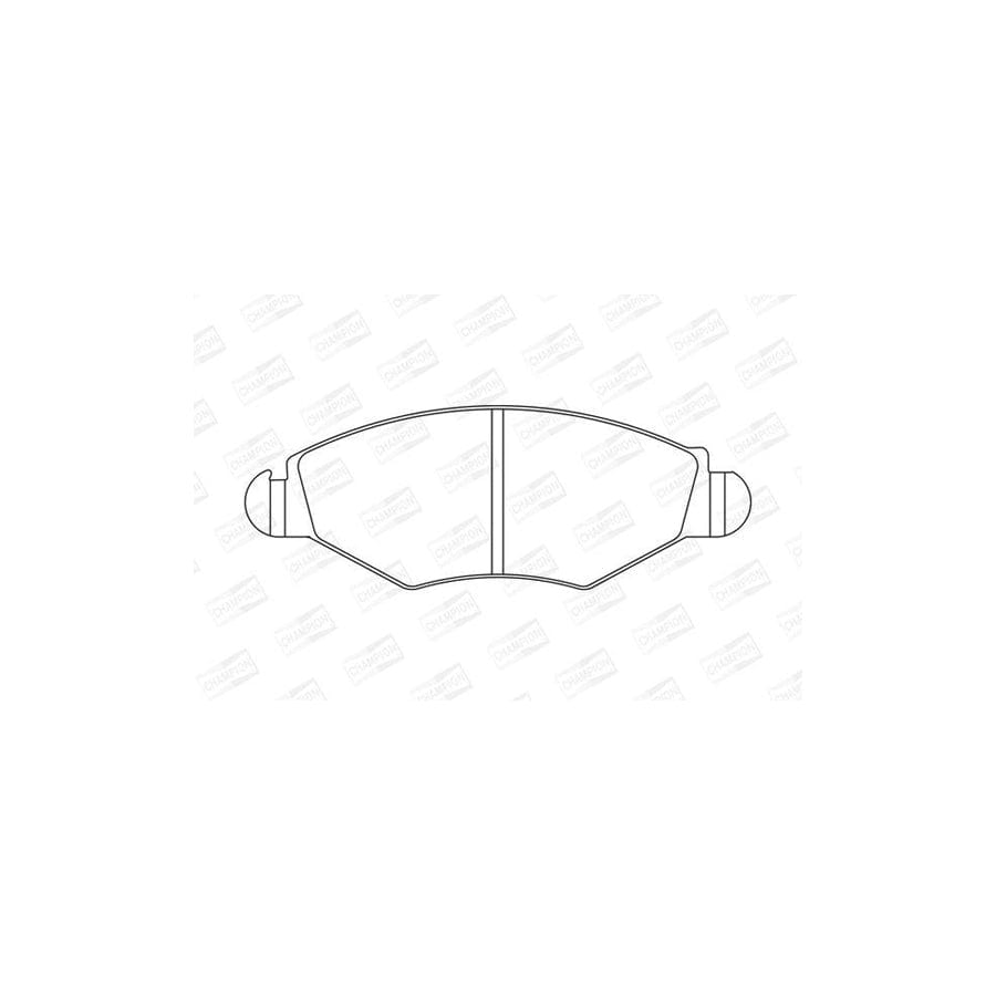 Champion 573051Ch Brake Pad Set