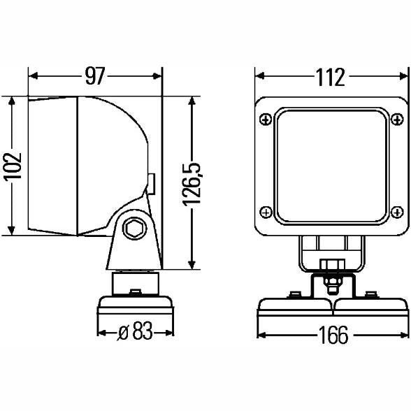 HELLA 1GA997506-377 Worklight