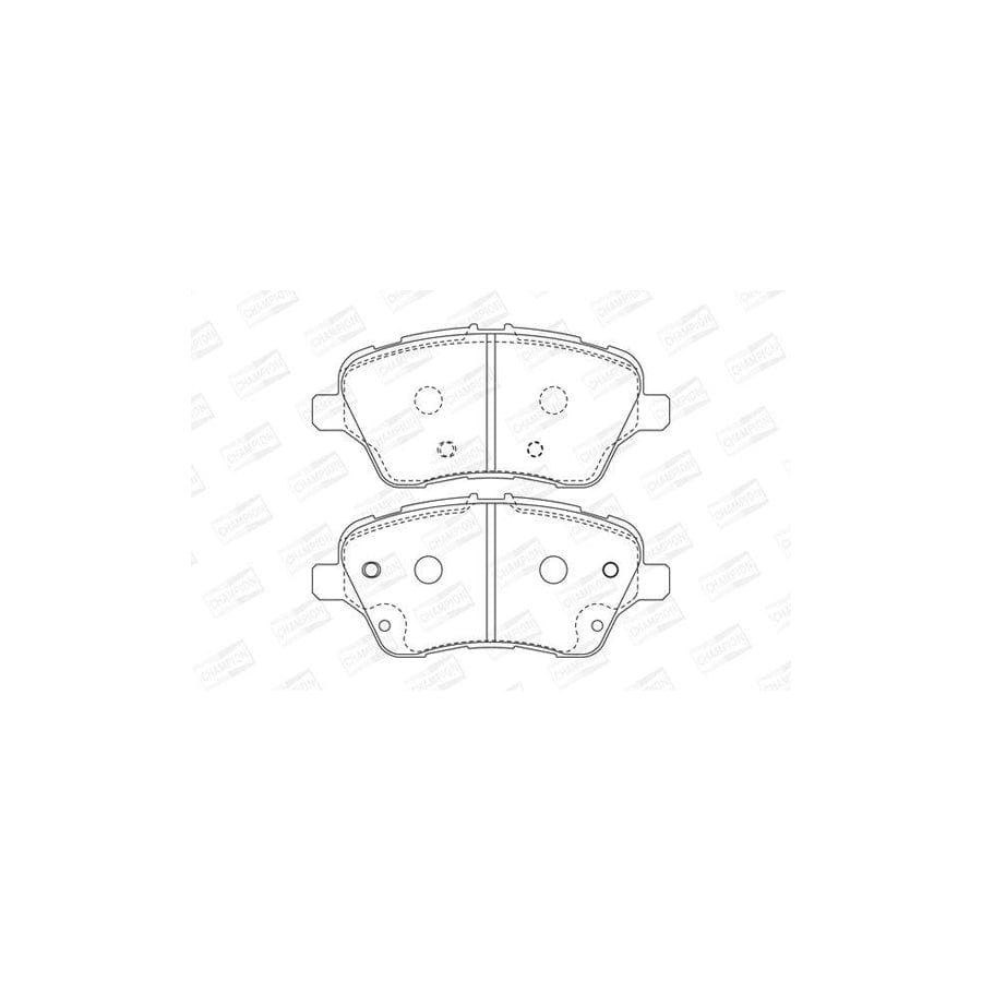 Champion 573363Ch Brake Pad Set