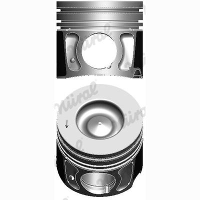 NURAL 87-446400-00 Piston