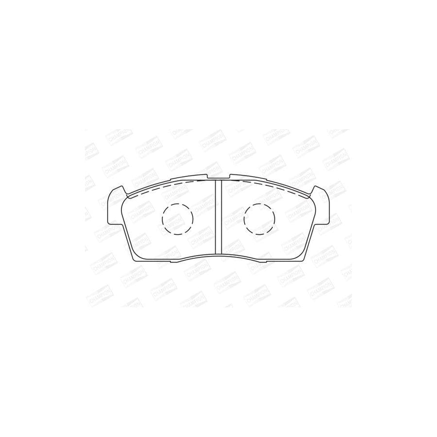 Champion 572611Ch Brake Pad Set