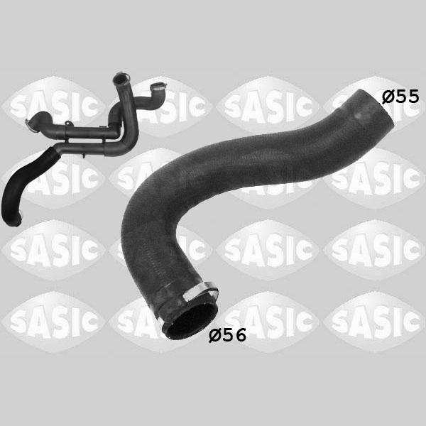 SASIC SAS3330032 Charge Air Hose