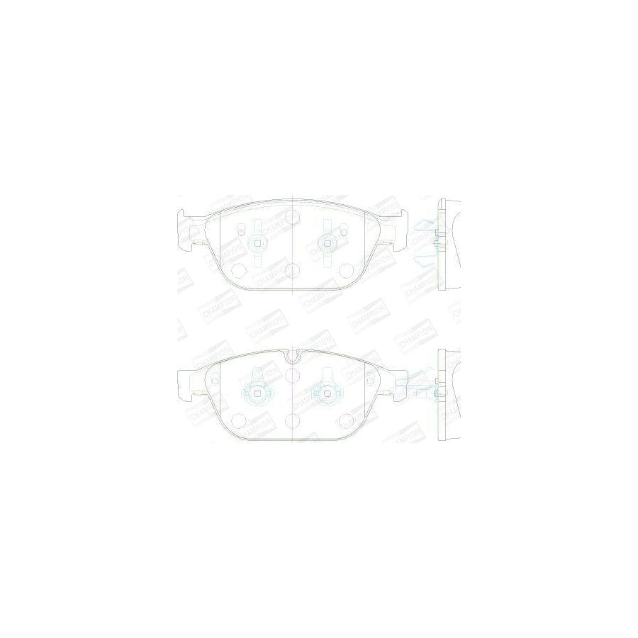 Champion 573775Ch Brake Pad Set