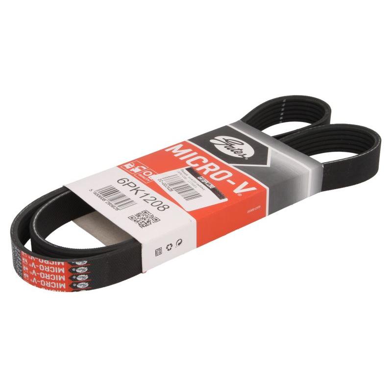 GATES GAT6PK1208 V-Ribbed Belt