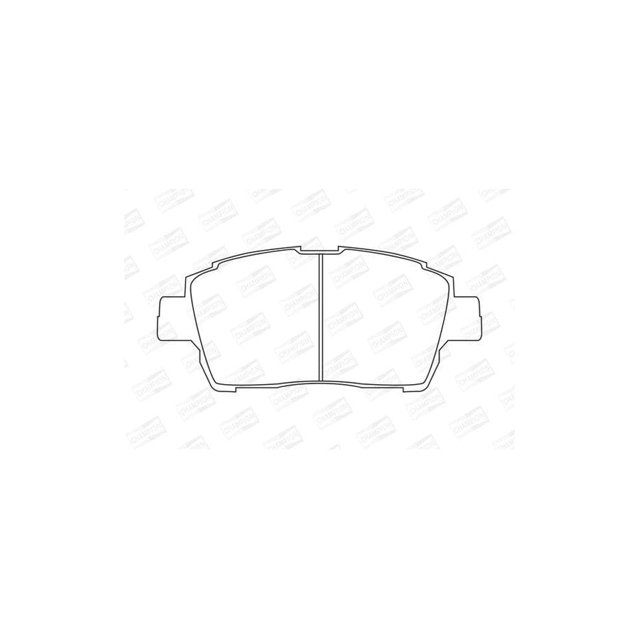 Champion 572405Ch Brake Pad Set