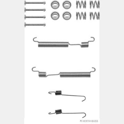 HERTH+BUSS JAKOPARTS J3560502 Brake Shoes Accessory Kit