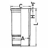 KOLBENSCHMIDT 88034110 Cylinder Liner