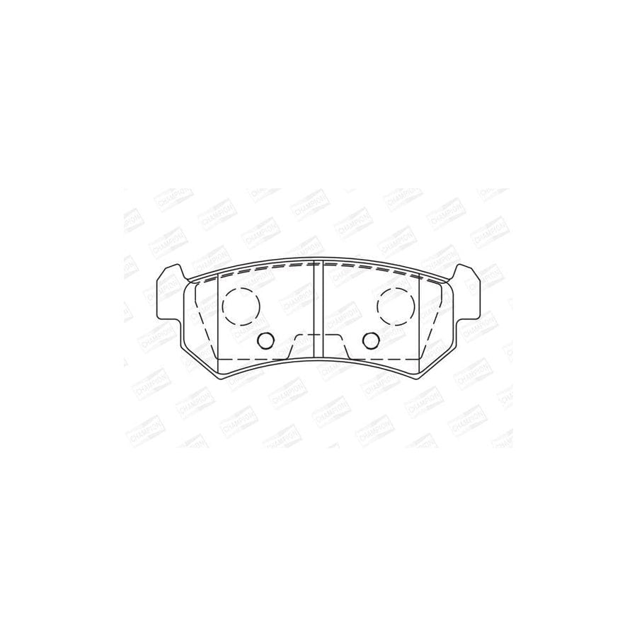 Champion 573216Ch Brake Pad Set