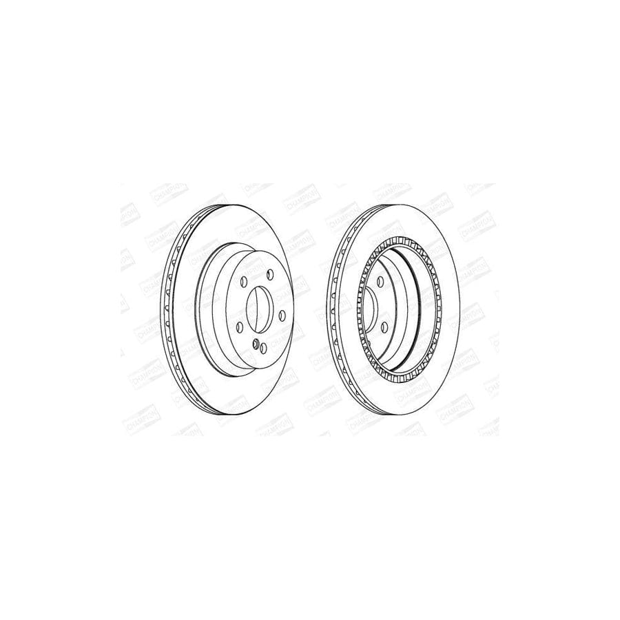 Champion 562242Ch Brake Disc