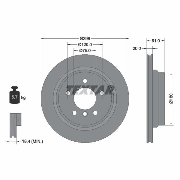 FEBI BILSTEIN FE175475 Brake Disc Splash Guard