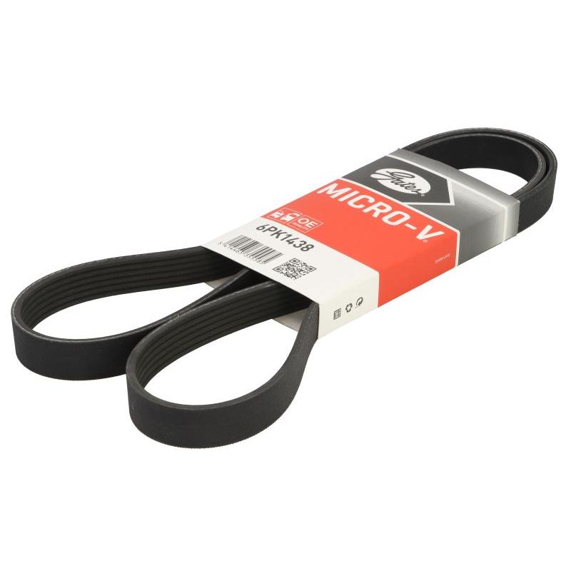 GATES GAT6PK1438 V-Ribbed Belt