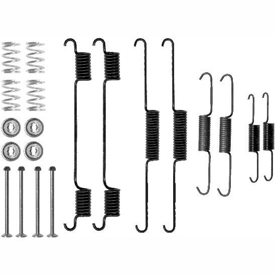 QUICK BRAKE QB105-0674 Brake Shoes Accessory Kit