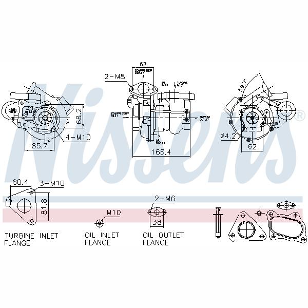NISSENS NIS93732 Turbocharger