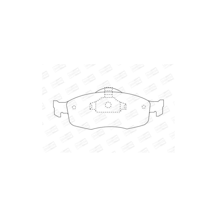 Champion 571832Ch Brake Pad Set