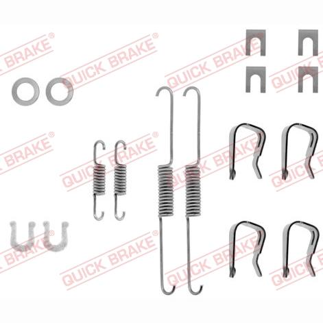 QUICK BRAKE QB105-0549 Brake Shoes Accessory Kit
