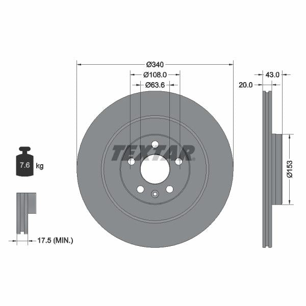 QUICK BRAKE QB113-1489X Brake Caliper Guide Sleeve Kit