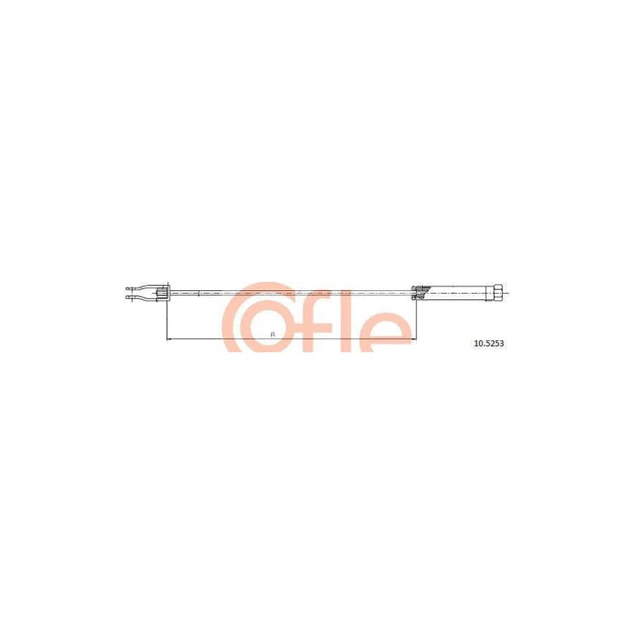 Cofle 10.5253 Hand Brake Cable