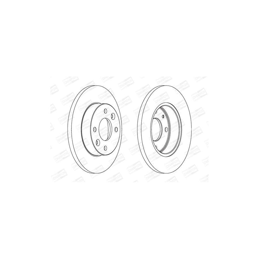 Champion 561235Ch Brake Disc