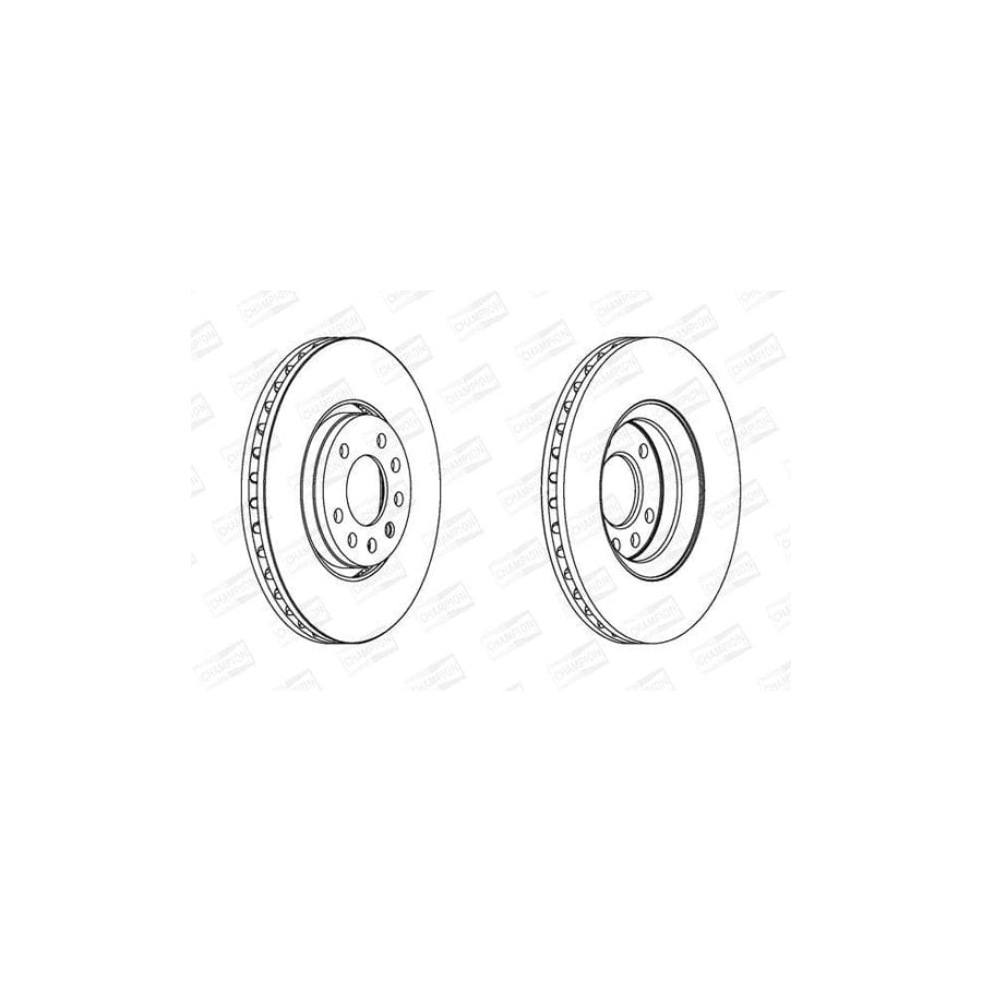 Champion 562385Ch Brake Disc