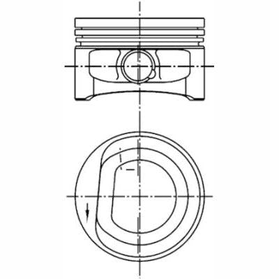 KOLBENSCHMIDT 99452620 Piston