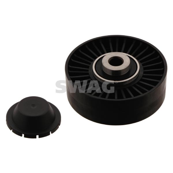 SWAG SW70927247 V-Ribbed Belt Deflection/Guide Pulley