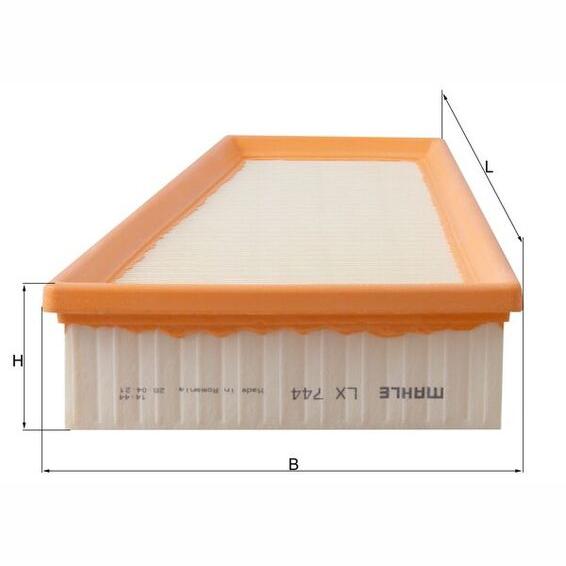 KNECHT LX744 Air Filter