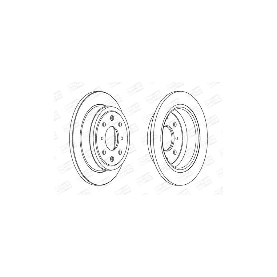 Champion 561383Ch Brake Disc