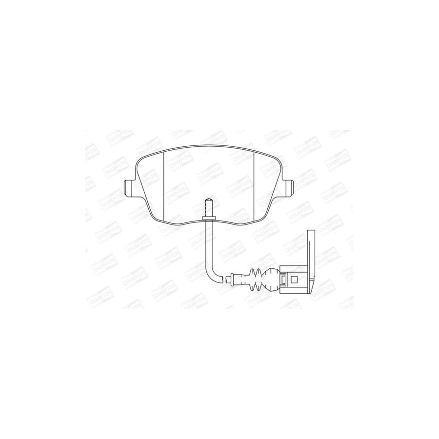 Champion 573127Ch Brake Pad Set