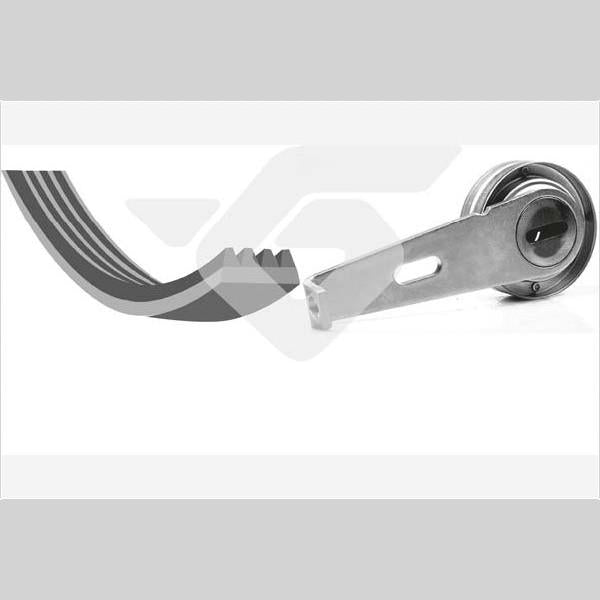 HUTCHINSON HUKHV90 V-Ribbed Belt Set