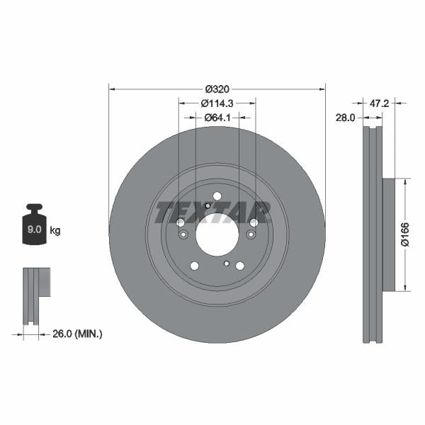 AUTOFREN SEINSA D7-246C Brake Caliper Guide Sleeve Kit