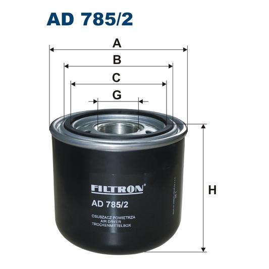 FILTRON AD785/2 Oil Filter