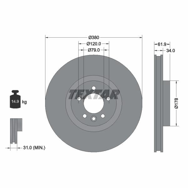 AUTOFREN SEINSA D7-139C Brake Caliper Guide Sleeve Kit
