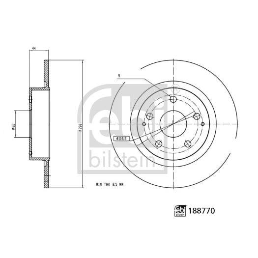 WABCO 4013008 Parking Brake Brake Valve Repair Kit