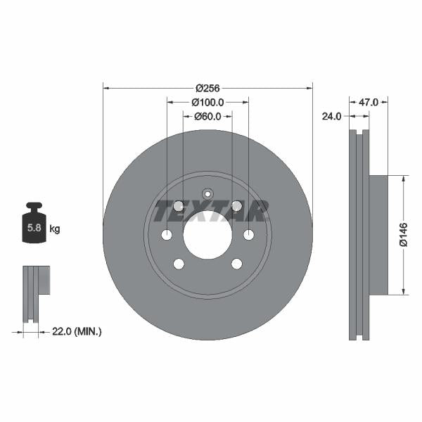WABCO 8977548862 Brake Caliper Guide Bellow