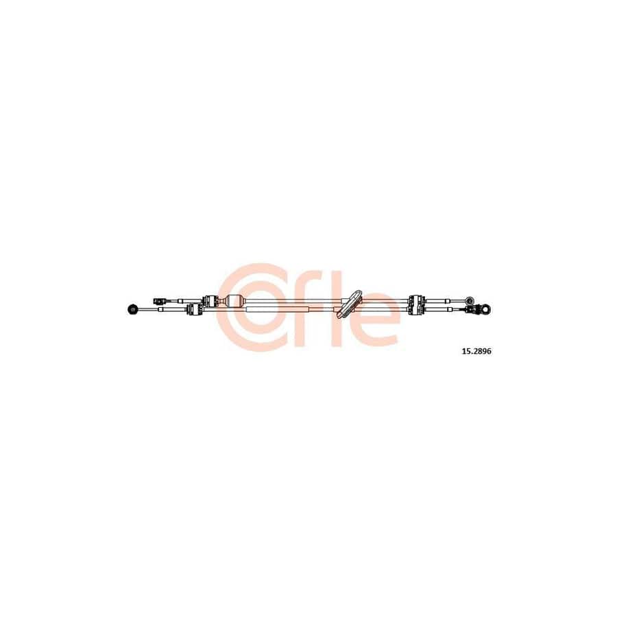 Cofle 92.15.2896 Cable, Manual Transmission