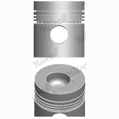 NURAL 8721480910 Piston