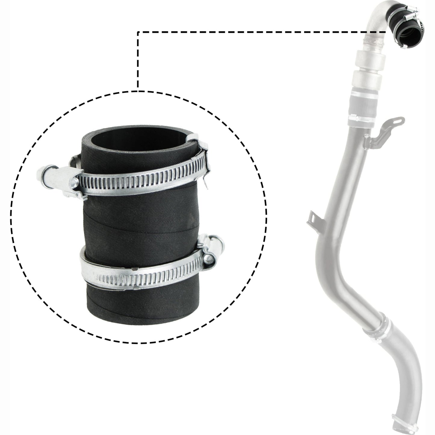 GATES GAT09-0663 Charge Air Hose
