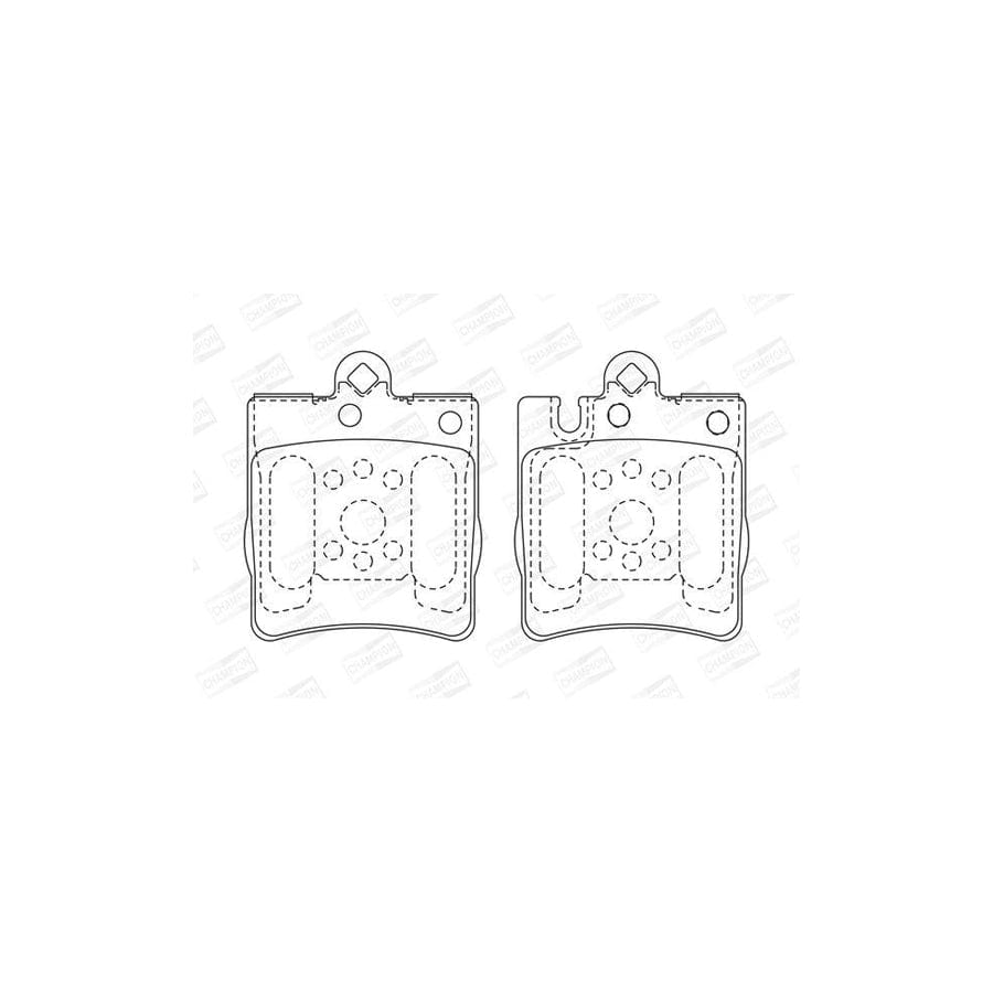 Champion 571988Ch Brake Pad Set