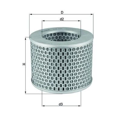 KNECHT LX186 Air Filter