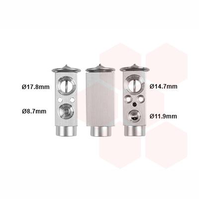 VAN WEZEL WEZ06001089 Air Conditioning Expansion Valve
