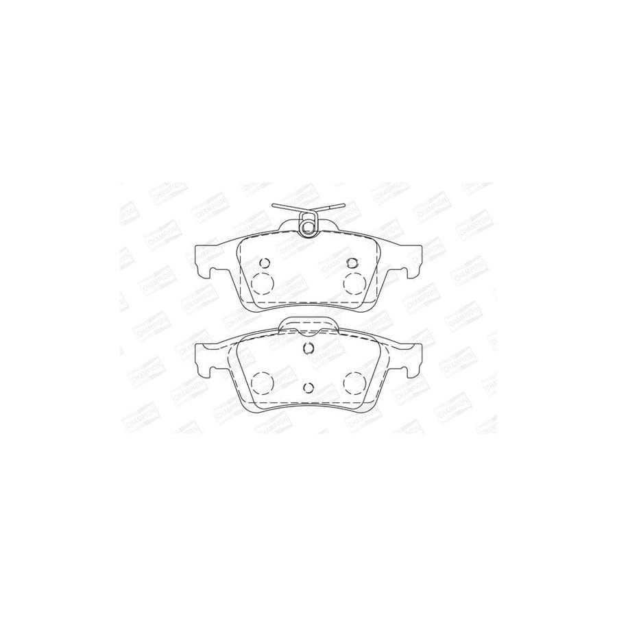 Champion 573732Ch Brake Pad Set