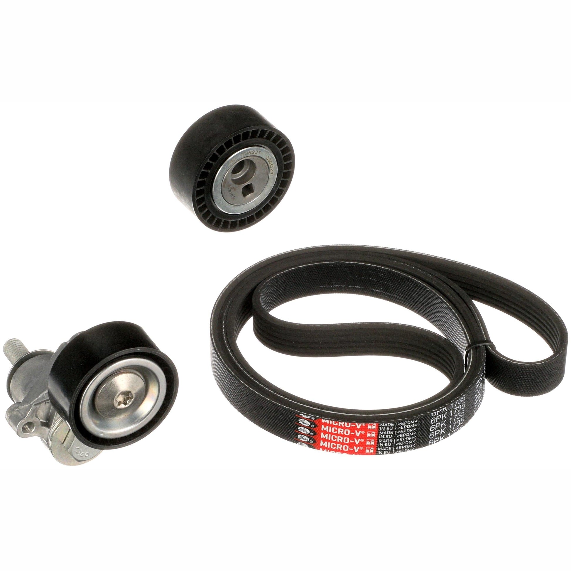 GATES GATK036PK1735 V-Ribbed Belt Set