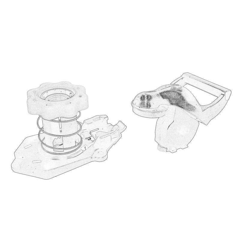 OE RENAULT 7701209284 Spare Wheel Support