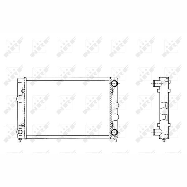 NRF NRF509505 Engine Radiator
