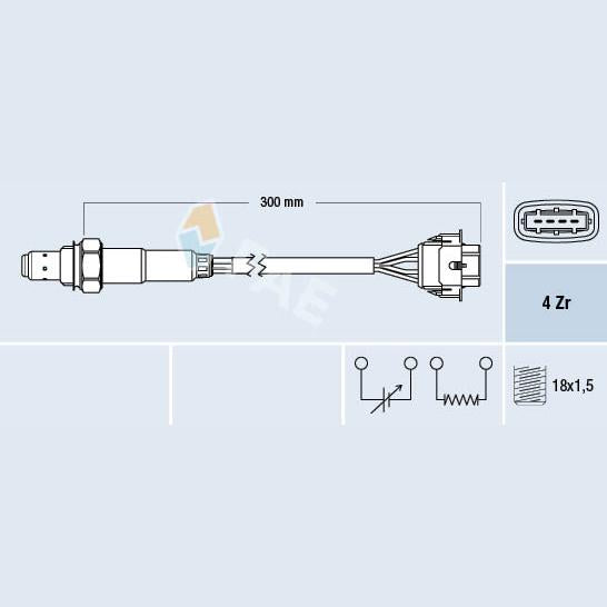FAE AE77246 Lambda Sensor