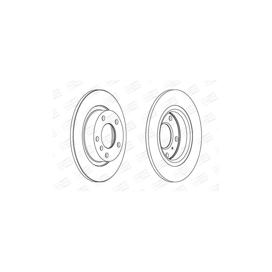 Champion 562580Ch Brake Disc