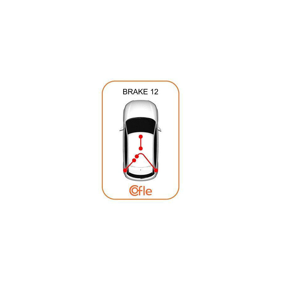 Cofle 17.2602 Hand Brake Cable